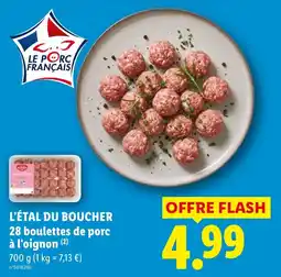 Lidl Boulettes de porc offre