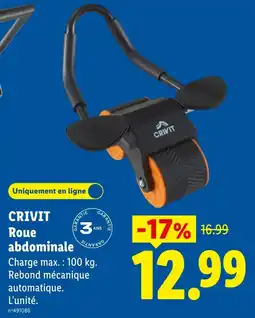 Lidl CRIVIT Roue abdominale offre