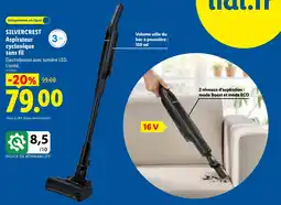 Lidl SILVERCREST Aspirateur cyclonique sans fil offre