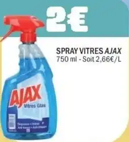La Foir'Fouille AJAX Spray vitres offre