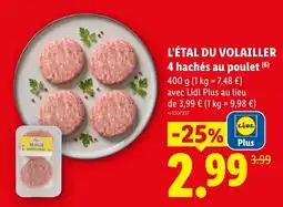 Lidl L'ÉTAL DU VOLAILLER offre
