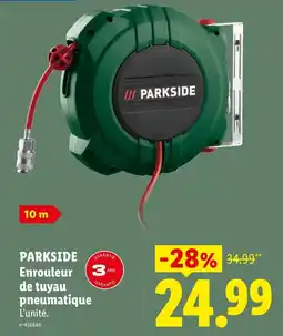 Lidl PARKSIDE Enrouleur de tuyau pneumatique offre
