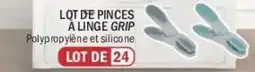 La Foir'Fouille Lot de pinces à linge grip offre