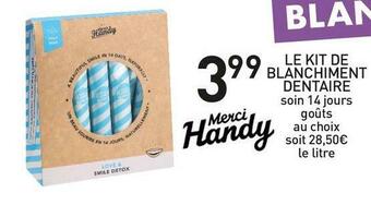 Stokomani Le kit de blanchiment dentaire offre