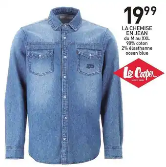 Stokomani Lee cooper la chemise en jean offre