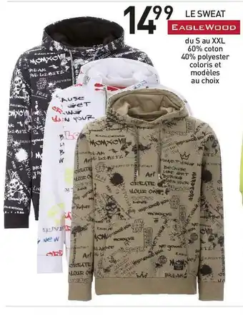 Stokomani Eaglewood le sweat offre