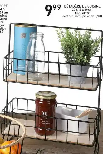Stokomani L’étagère de cuisine offre