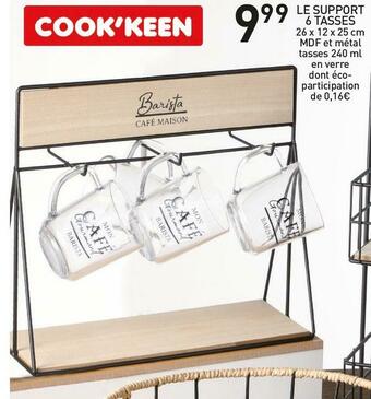 Stokomani Le support 6 tasses offre