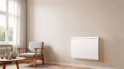 Brico Dépôt Radiateur anna fonte 1000w wifi blanc offre