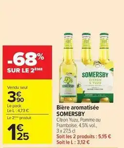 Carrefour Market Bière aromatisée offre