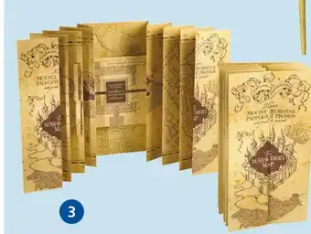 Auchan Harry potter la carte du maraudeur offre