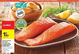 Carrefour Market Carrefour - pavé de saumon atlantique asc filière qualité offre