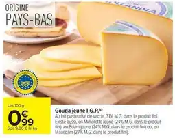 Carrefour Market Fini - gouda jeune i.g.p offre