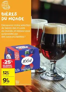 Carrefour Market Signature - bières offre