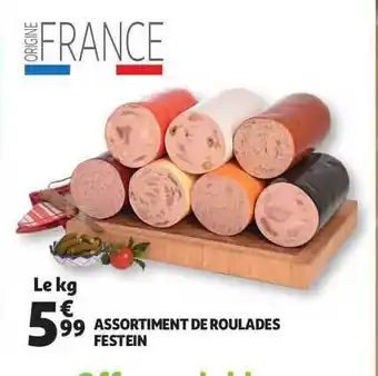 Assortiment De Roulades Festein