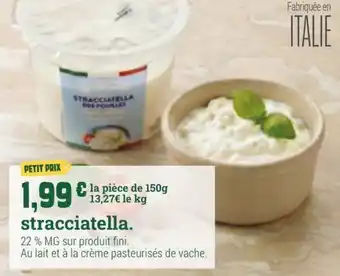 Stracciatella des pouilles