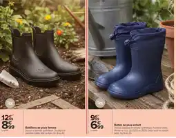 Carrefour Market Tex Bottillons de pluie femme offre