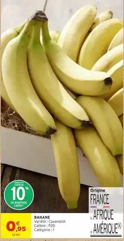Intermarché BANANE offre