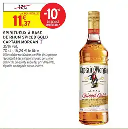 Intermarché Captain Morgan Spiced Gold offre