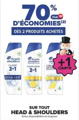 Carrefour Head & shoulders offre