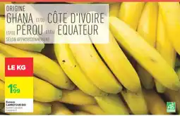 Carrefour Carrefour Bio Banane offre