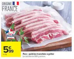 Carrefour Le Porc Français offre