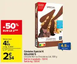 Carrefour KELLOGG'S Céréales Special K offre