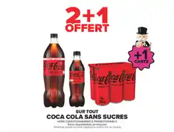 Carrefour Coca-Cola Sans Sucres offre
