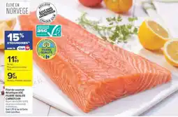 Carrefour ASC Filet de saumon Atlantique offre