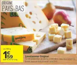 Carrefour Leerdammer Original offre