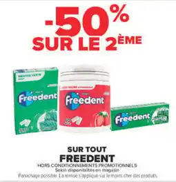 Carrefour Freedent offre