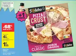 Carrefour Sodebo Pizza Crust offre
