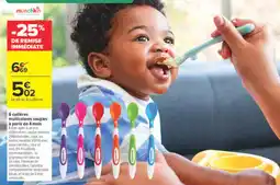 Carrefour munchkin cuillères offre