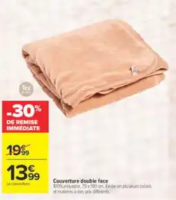 Carrefour Tex couverture offre