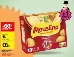 Carrefour Mousline Purée de pomme de terre offre