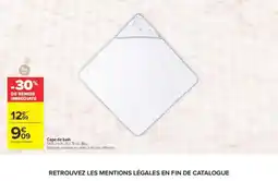 Carrefour TEX Cape de bain offre