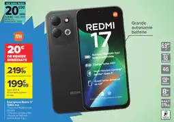 Carrefour REDMI Smartphone Redmi 17 offre
