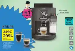 Carrefour KRUPS Expresso broyeur offre