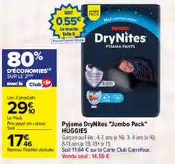 Carrefour HUGGIES DryNites Pyjama Pants offre