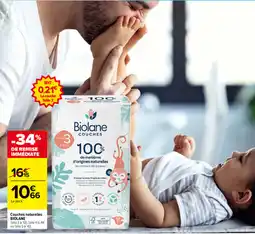 Carrefour Biolane Couches offre