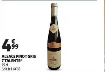 Alsace Pinot Gris 7 Talents