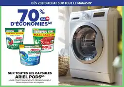 Carrefour ARIEL PODS Sur toutes les capsules offre
