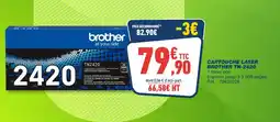 Bureau Vallée Brother CARTOUCHE LASER TN-2420 offre