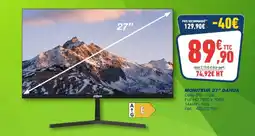 Bureau Vallée DAHUA MONITEUR 27" offre