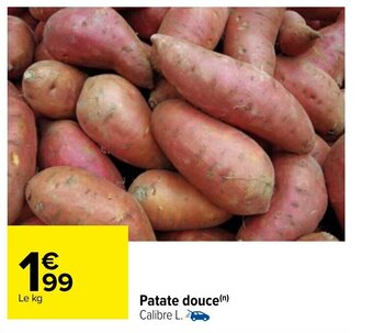 Carrefour Patate douce offre