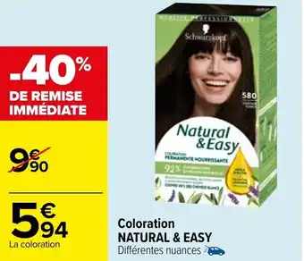 Coloration NATURAL & EASY