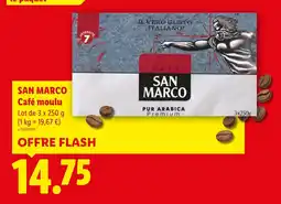 Lidl SAN MARCO Café moulu offre