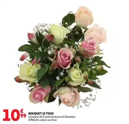 Auchan BOUQUET 15 TIGES offre