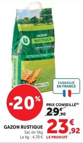 U Gazon Rustique