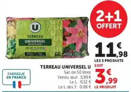 Hyper U TERREAU UNIVERSSEL U offre